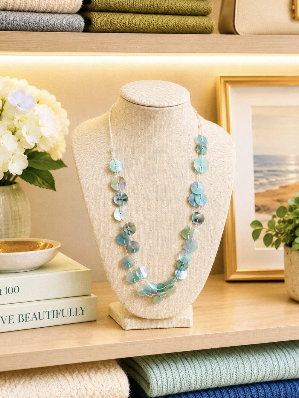 Shell  necklaces